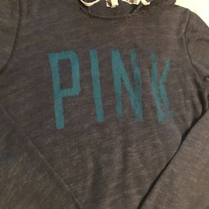 PINK Victoria's Secret Jackets & Coats - Victoria’s Secret Blue Hoodie PINK Victoria's Secret Jackets & Coats - Victoria’s Secret Blue Hoodie